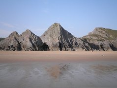 Three Cliffs Bay, Southgate, Wales (2) (zobrazeno 167x)