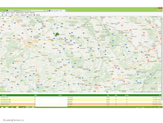 Telemetrie - RTK Monitor - základní mapa (zobrazeno 94x)
