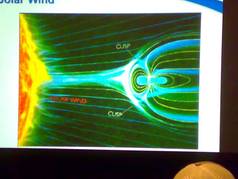 Vliv slunečního větru na geomagnetické pole Země (zobrazeno 49x)