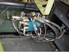 Hydraulická řídicí jednotka připojena (zobrazeno 45x)
