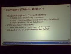 Aktuální konstelace čínského navigačního systému COMPASS (BEIDOU) (zobrazeno 46x)