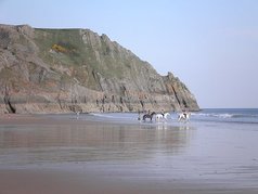 Three Cliffs Bay, Southgate, Wales (1) (zobrazeno 172x)