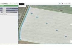 Plán robotického setí pro 24 ha pozemek (zobrazeno 32x)
